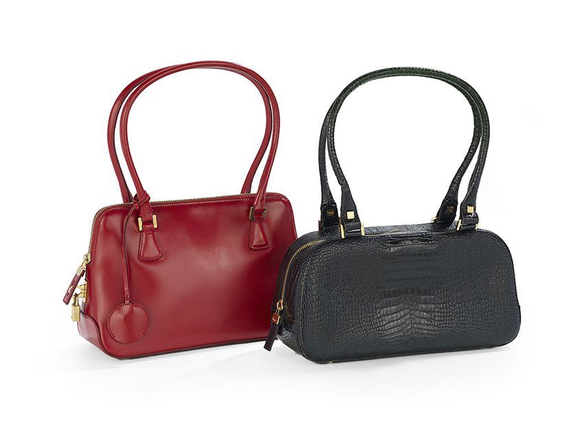 Two Salvatore Ferragamo Shoulder Bags (1 of 1)