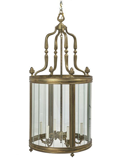 French Bronze Hall Lantern of Baroque Inspiration (1 of 1)