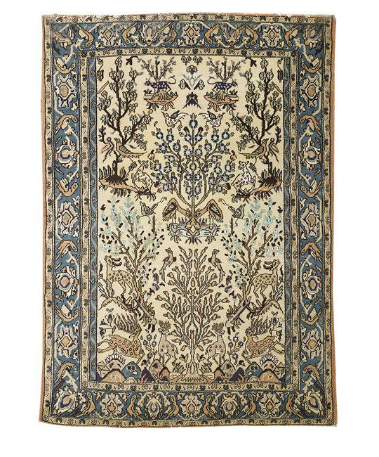 Tabriz Silk Carpet (1 of 1)