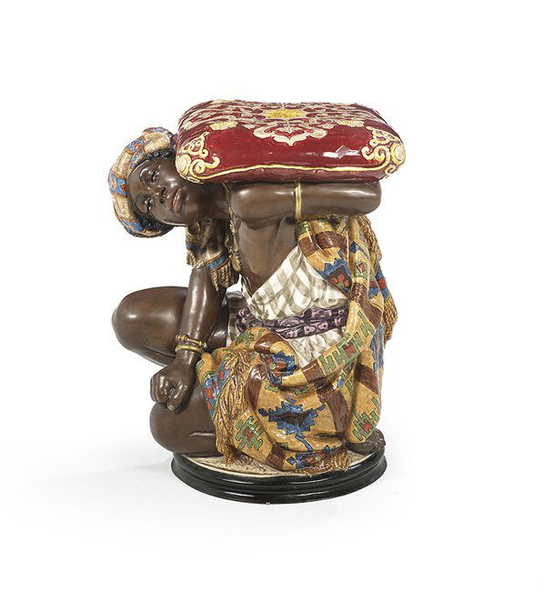 Villeroy & Boch Blackamoor Garden Seat (1 of 2)