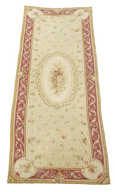 Nineteenth-Century French Aubusson Carpet (1 of 3)