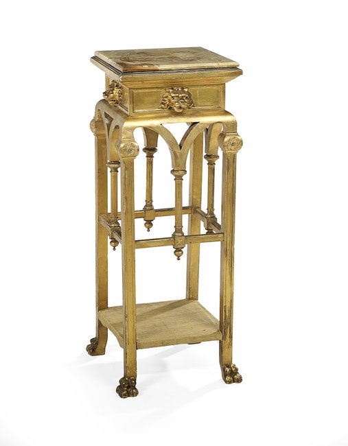 American Aesthetic Movement Pedestal/Plant Stand (1 of 1)