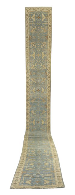 Turkish Angora Oushak Runner (1 of 1)