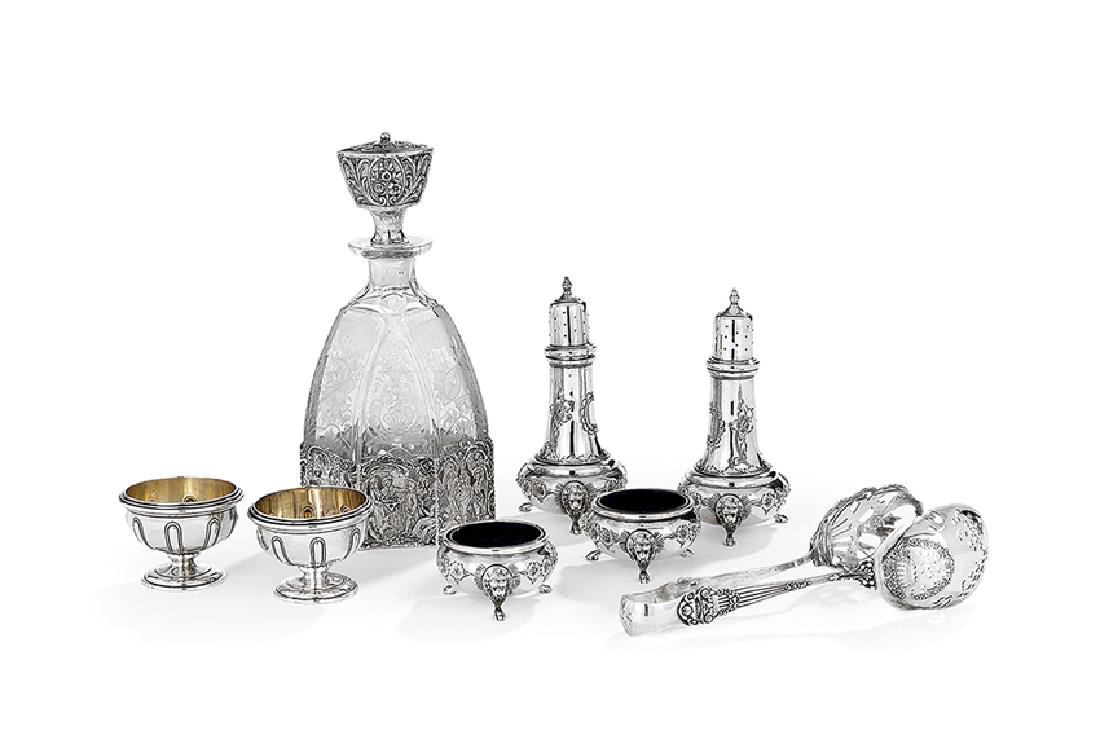 Eight Pieces of Sterling Silver Tableware (1 of 1)