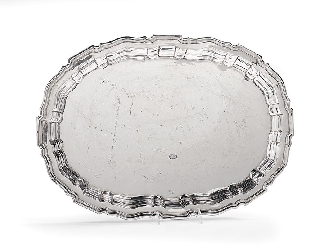 Large Mexican Sterling Silver Platter (1 of 1)