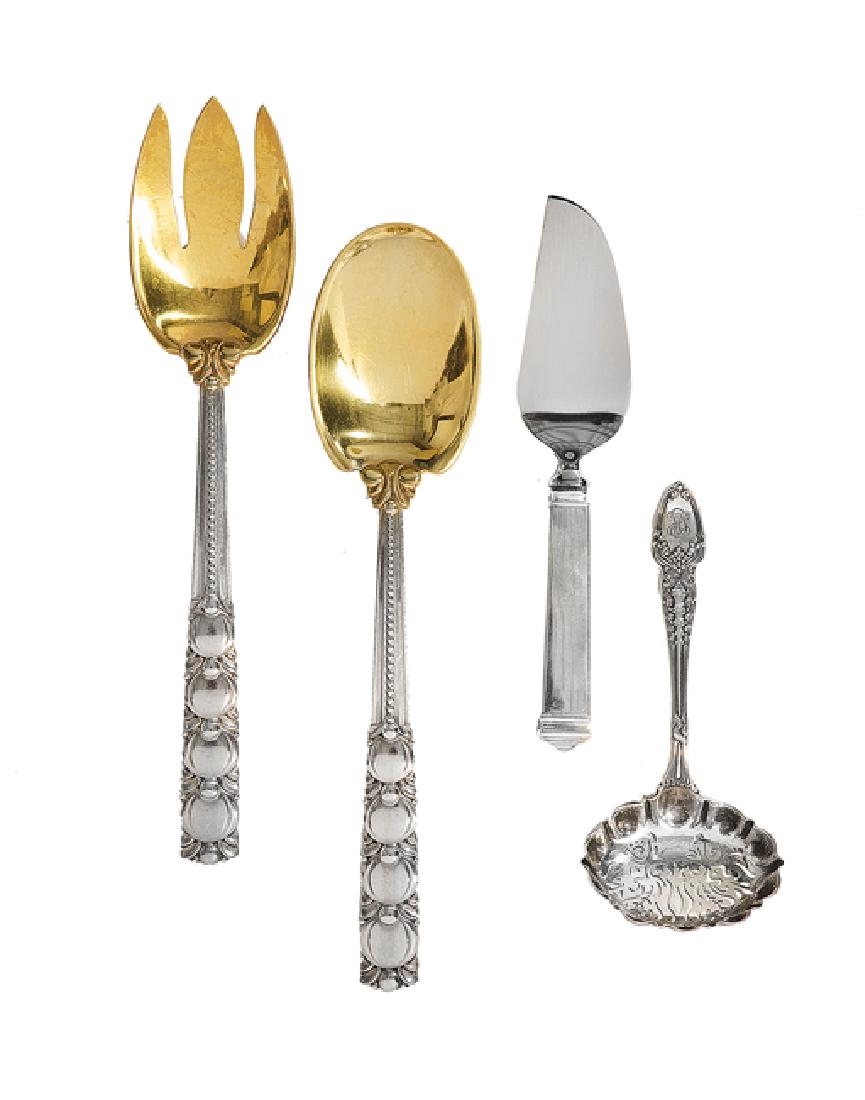 Four Tiffany & Co. Sterling Silver Serving Pieces (1 of 1)