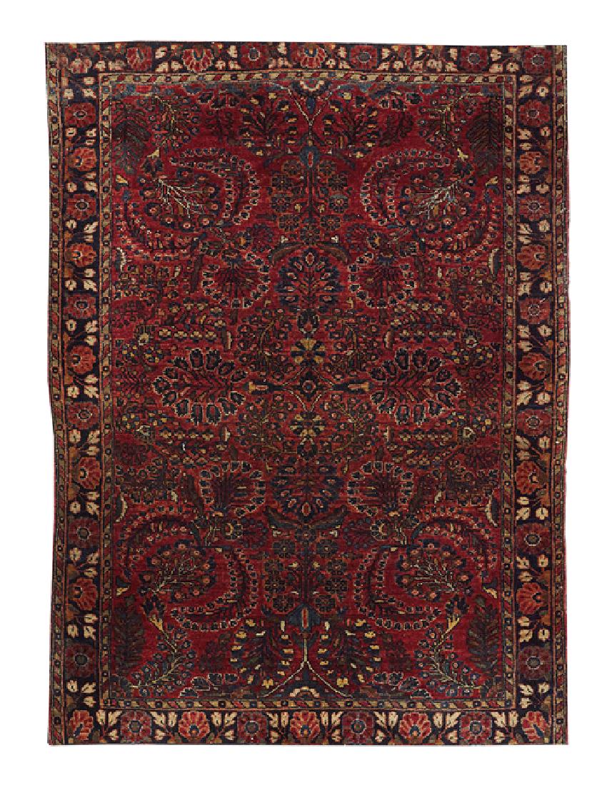 Semi-Antique Sarouk Carpet (1 of 1)