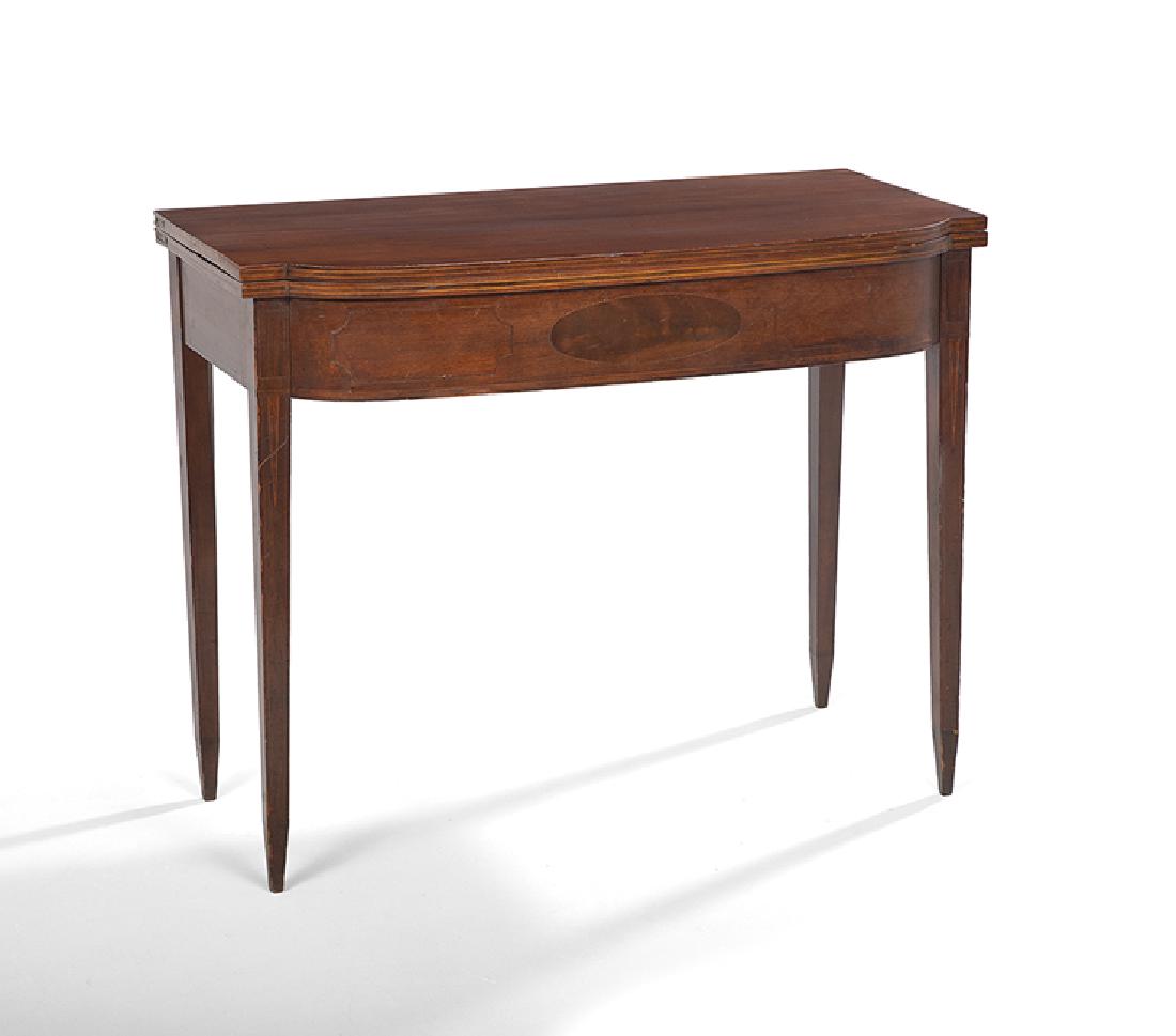 American Federal Inlaid Cherry Games Table (1 of 2)