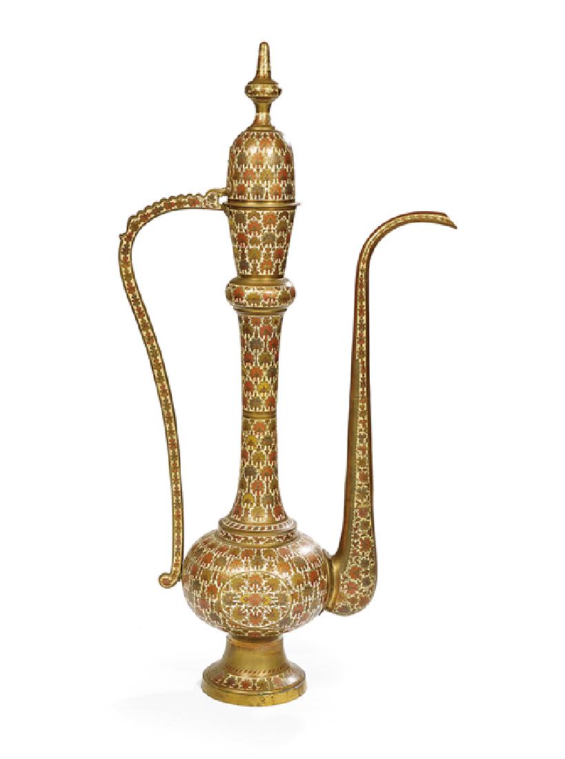 Monumental Indian Cloisonne Teapot (1 of 1)
