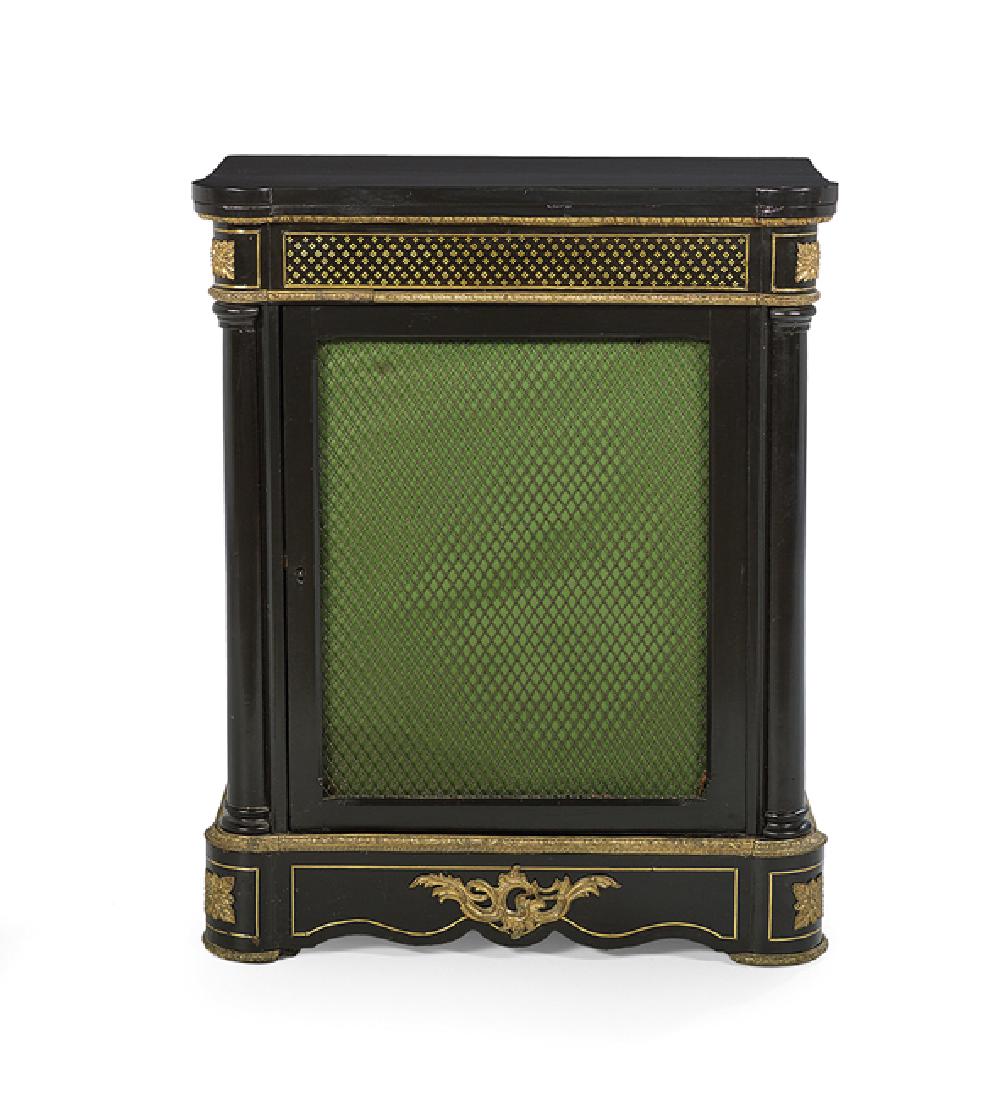 Napoleon III Ebonized Cabinet (1 of 2)