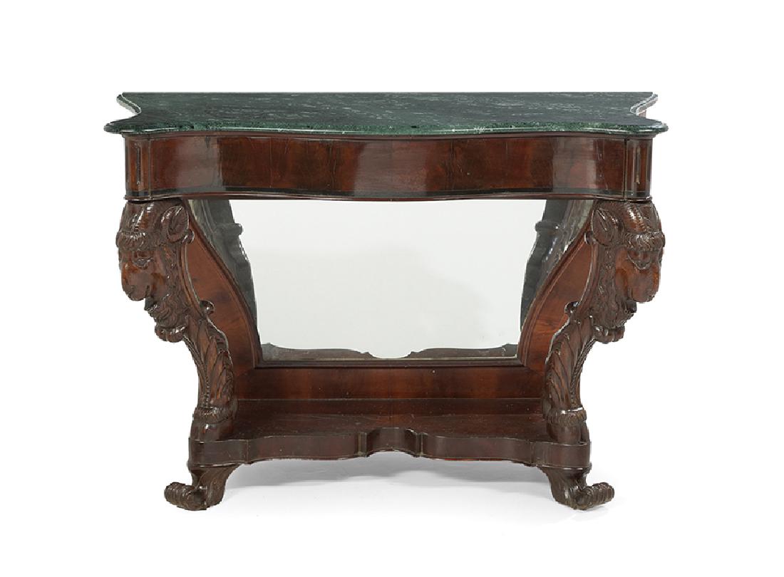 Late Louis-Philippe Marble-Top Pier Table (1 of 2)