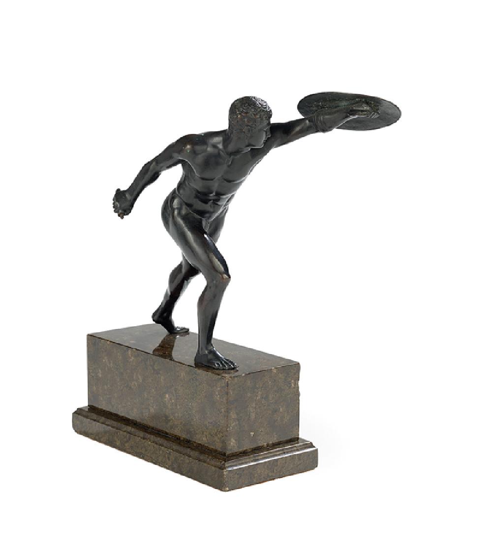 Continental Patinated Bronze of a Greek Warrior (1 of 2)