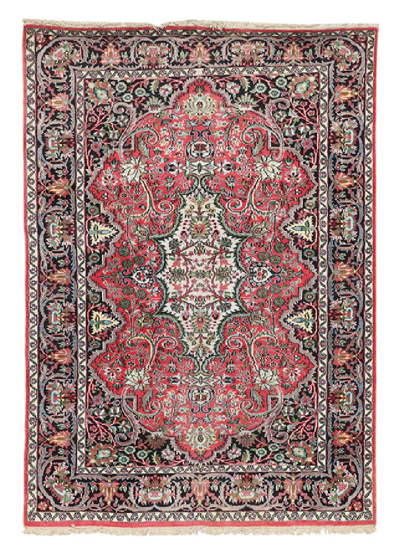 Tabriz Silk Carpet (1 of 1)