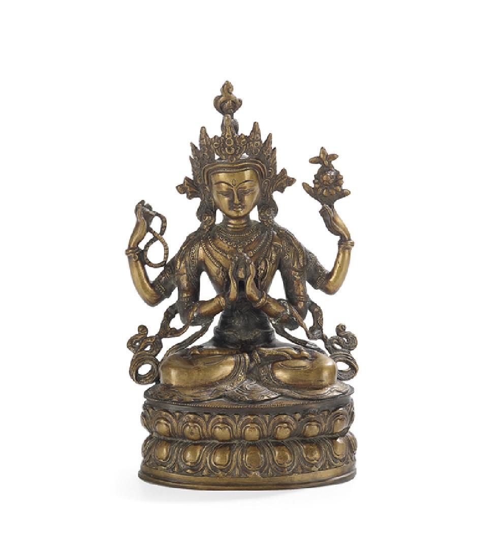 Nepalese Bronze Figure of the Buddha (1 of 2)