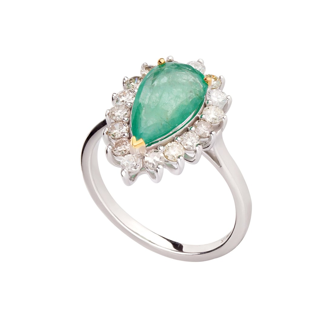 14K White Gold Ring - 2