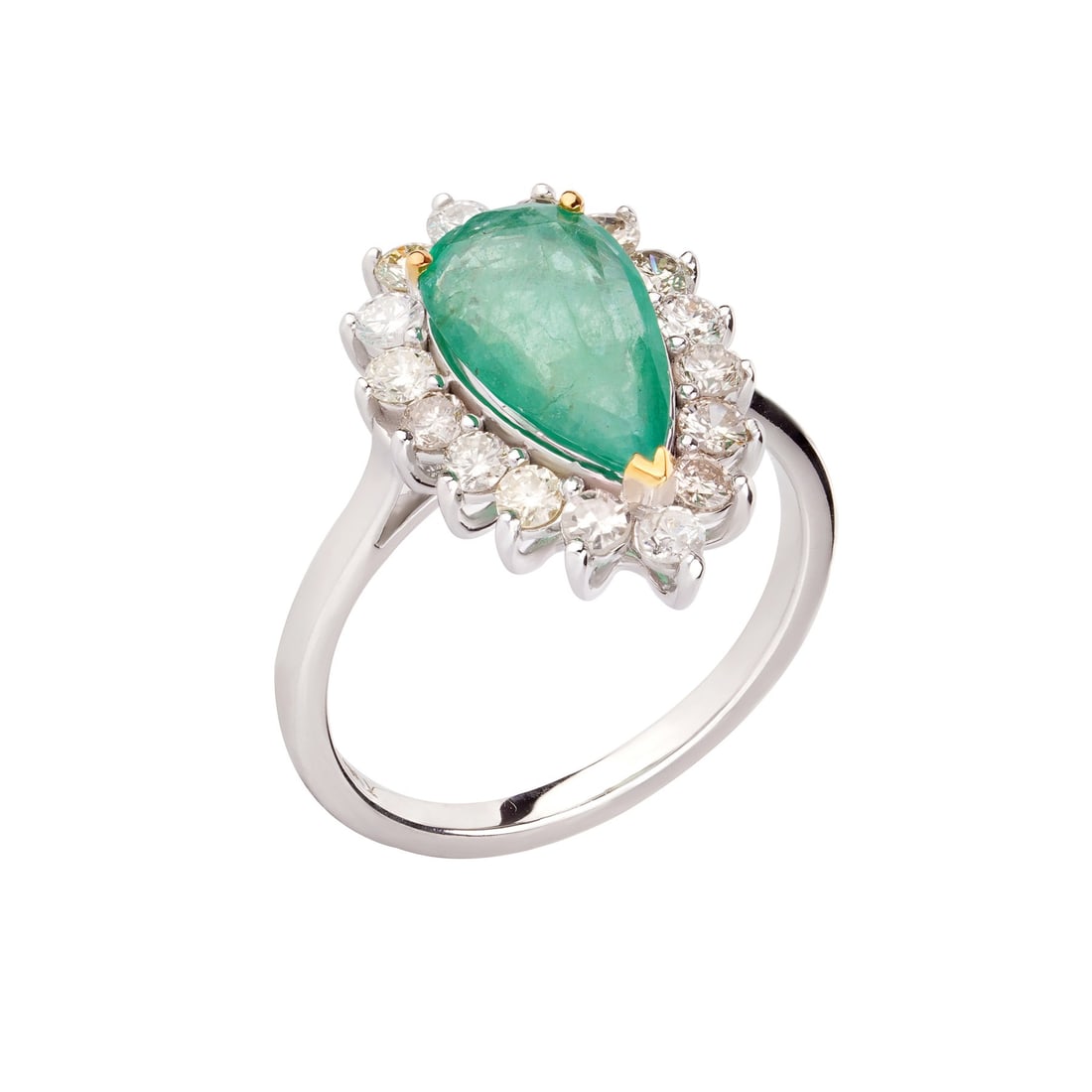 14K White Gold Ring - 3