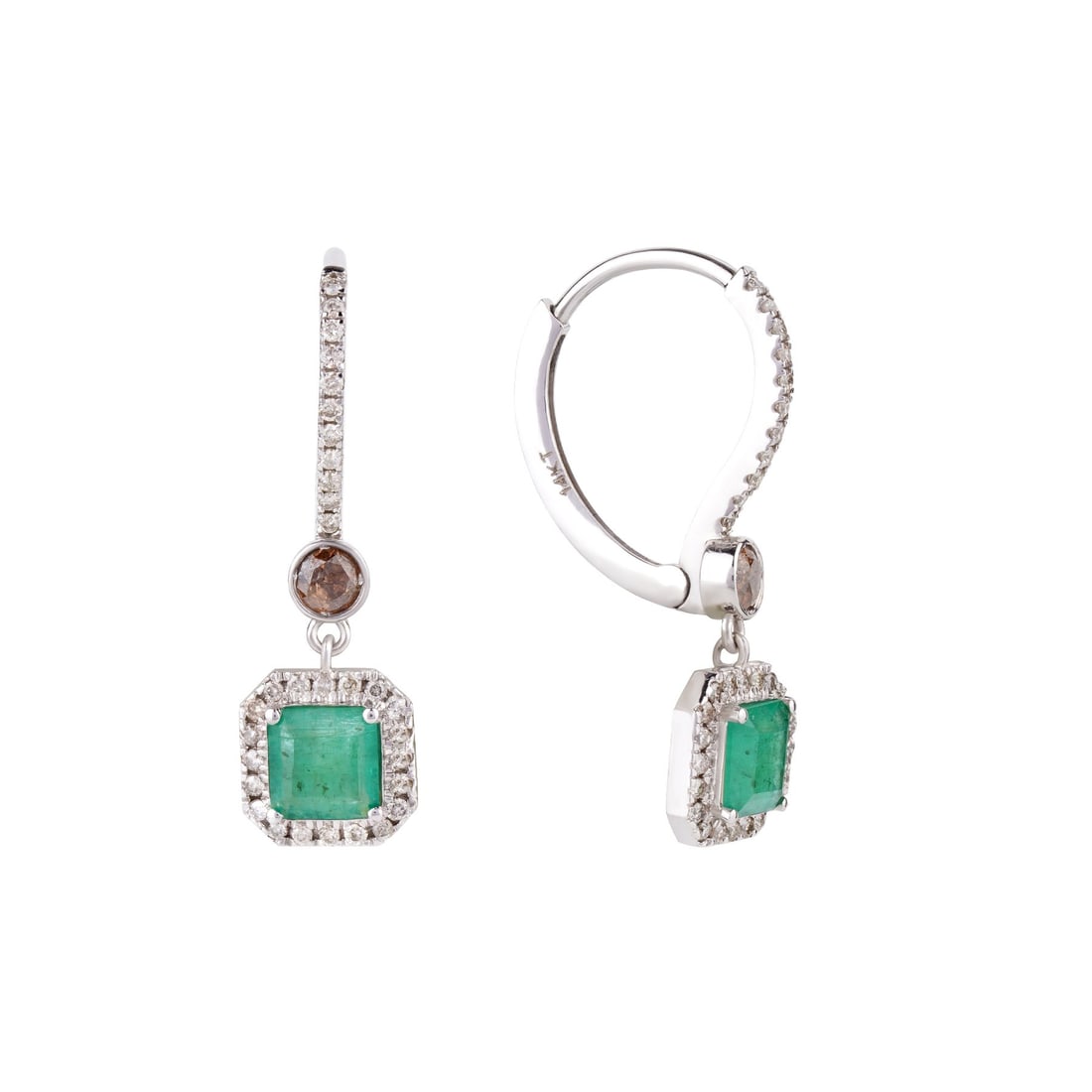 Stunning Emerald Earrings - 2