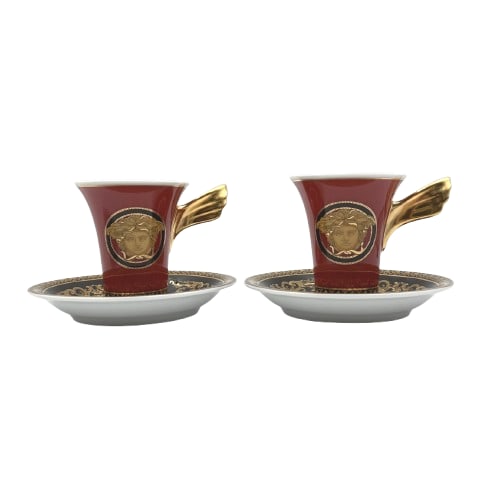 Versace Medusa Demi-Tasse Cup Set (1 of 6)
