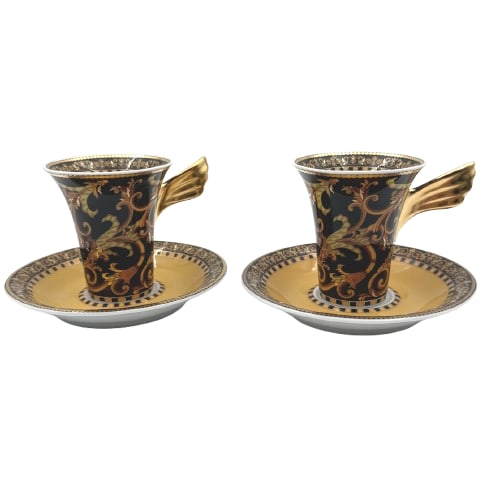 Versace Barocco Demi-Tasse Cup Set (1 of 4)