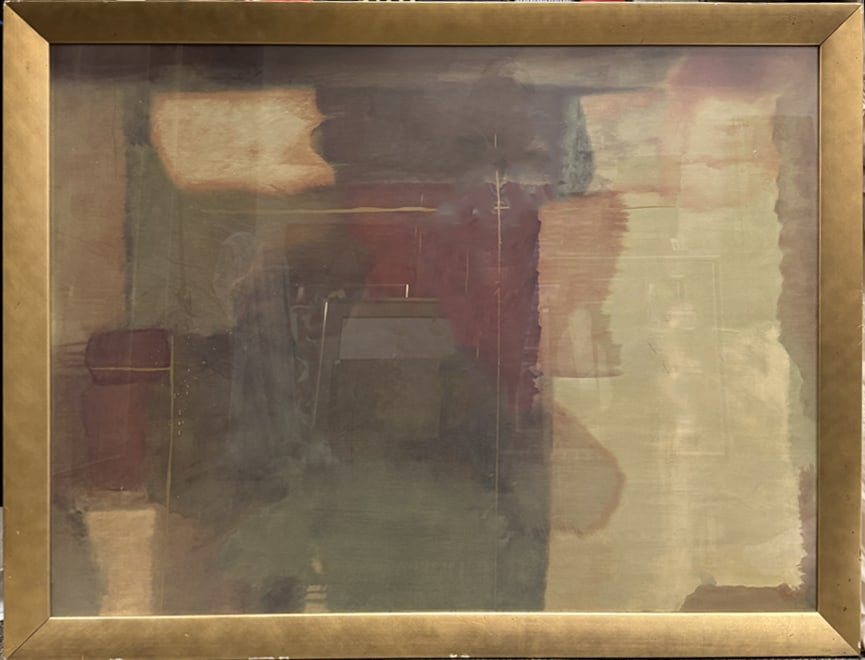 Dennis Gray, Intersect I - Abstract Lithograph (1 of 4)