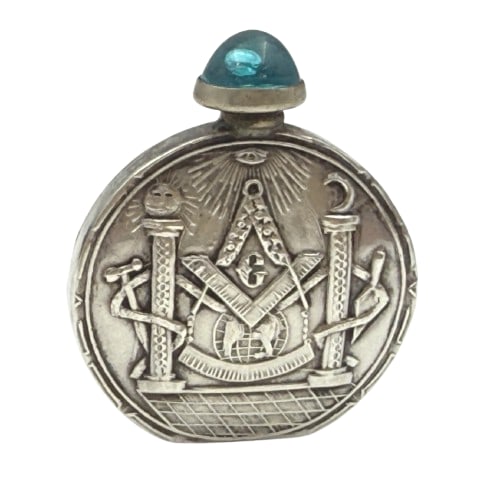 Free Mason Sterling Silver Perfume Dauber (1 of 5)