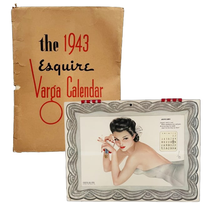 The 1943 Esquire Varga Calendar, Complete (1 of 9)