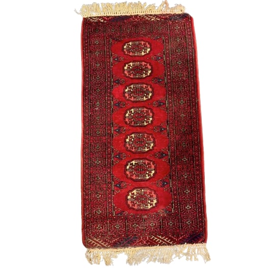 Bokhara Red Wool Rug/Runner (1 of 4)