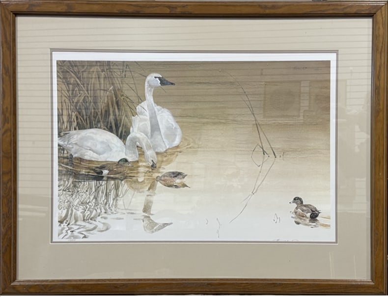 Thomas Quinn, "The Millionaires' Pool", Limited Edition Lithograph (1 of 5)