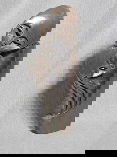 Shona Couple. Zimbabwe Sculpture: Shona Couple. Zimbabwe Sculpture. 12 x 5 x 2. A3