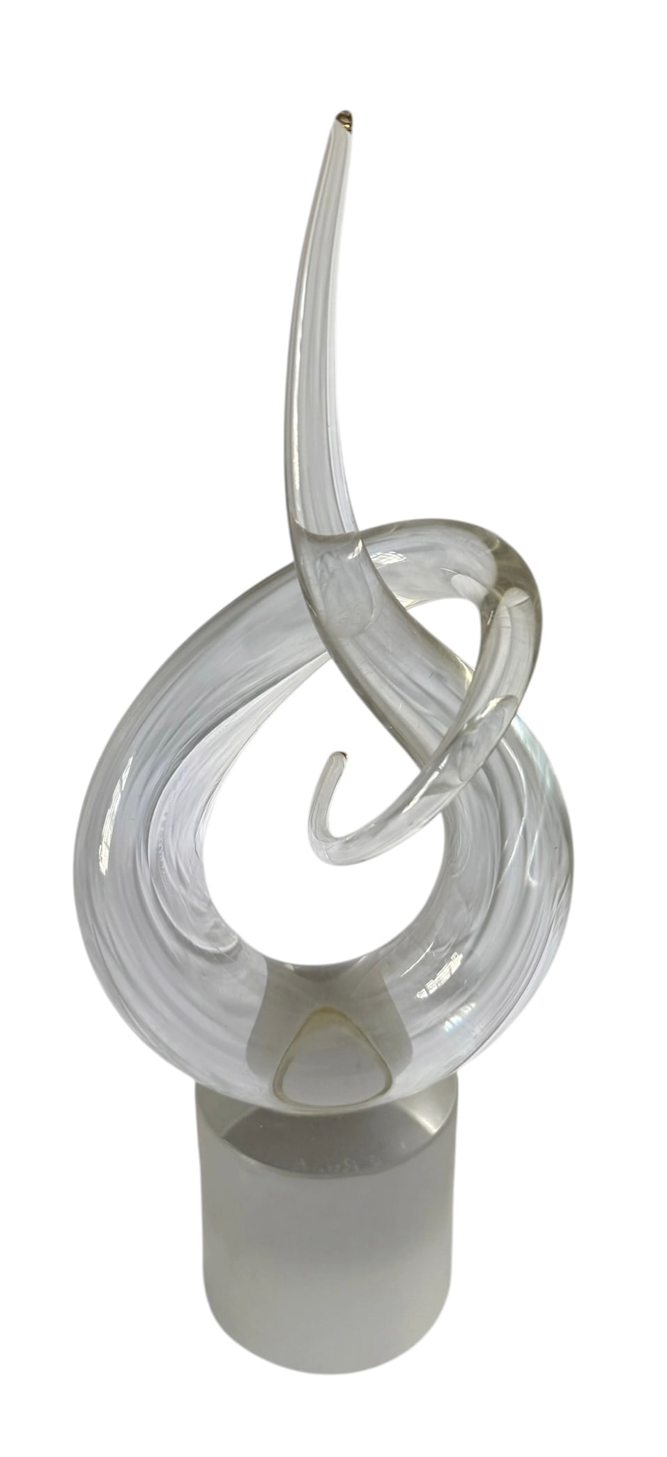 RENATO ANATRA MURANO ABSTRACT ART GLASS SCULPTURE (1 of 3)