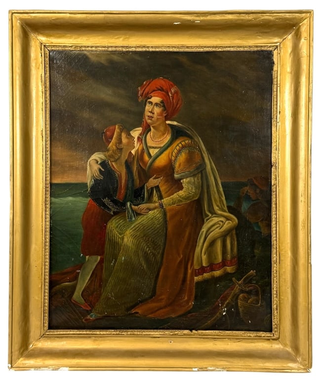 MANNER OF EUGENE DELACROIX EUROPEAN OIL PAINTING (1 of 15)