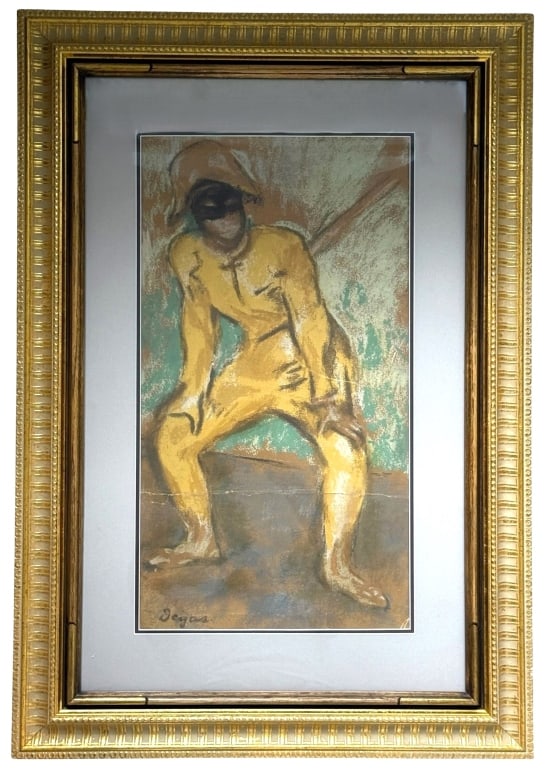 HARLEQUIN PASTEL & GOUACHE AFTER EDGAR DEGAS (1 of 12)