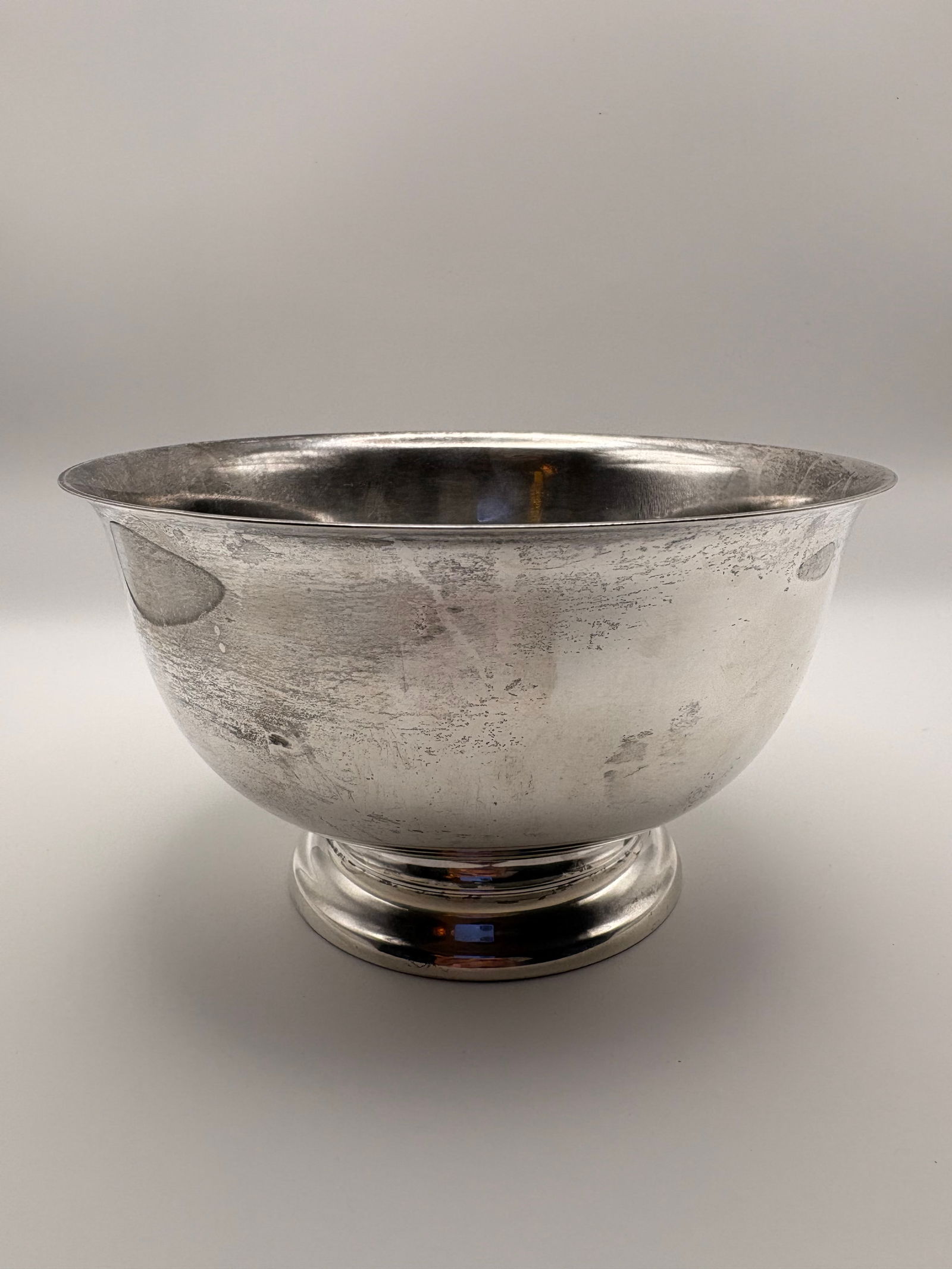 A, Paul Revere Rep. Sterling Silver Bowl by "Gorham" (1 of 2)