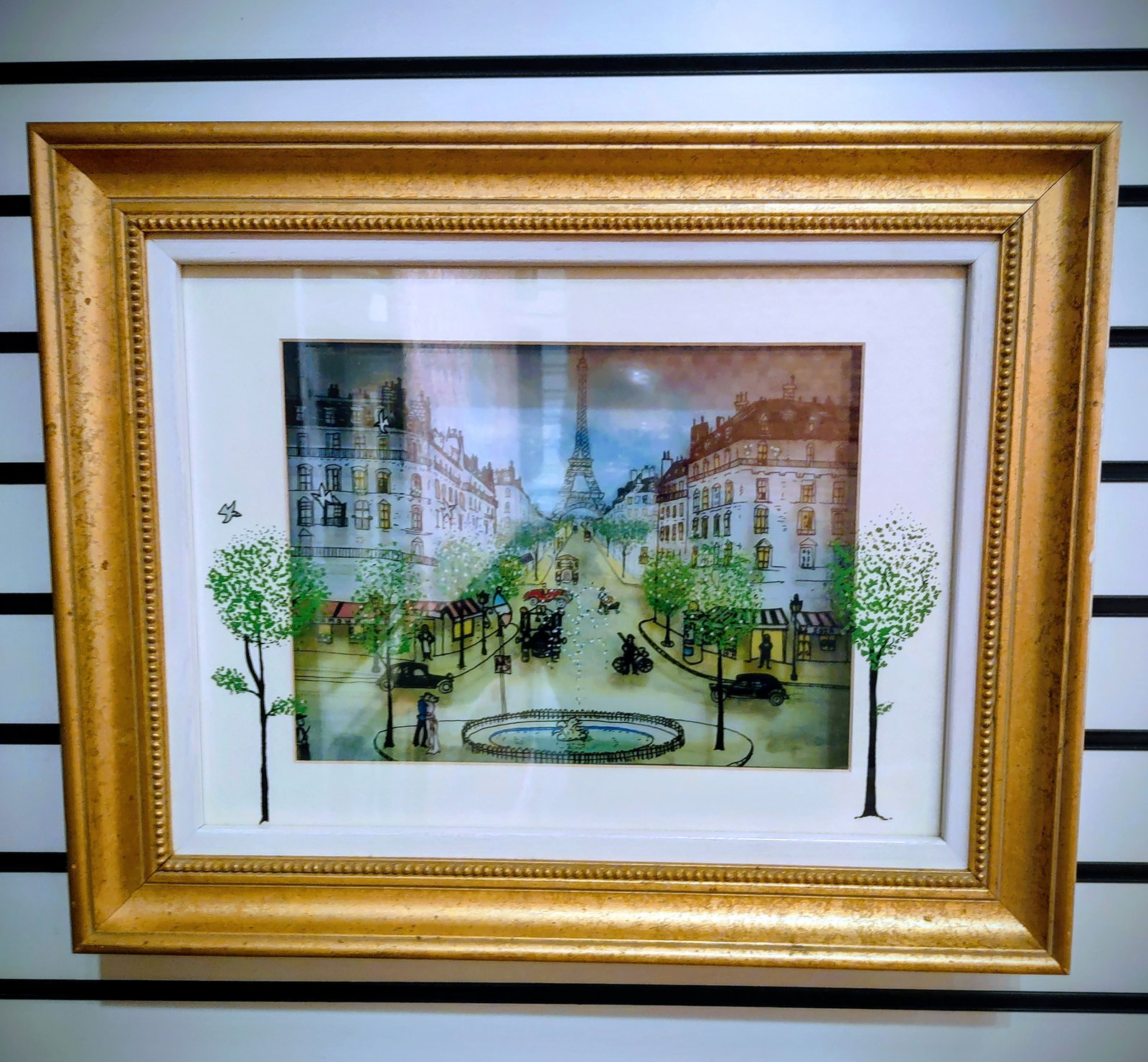 French Painting on Glass by "Jean-Pierre Weill": The modest tradition of painting on glass has taken an invigorating and stylish step forward with an altogether fresh application developed exclusively by artist Jean Pierre Weill.The limited edition 