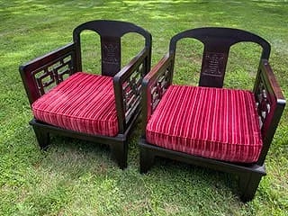 Pair of Antique Chinese Chairs (1 of 4)
