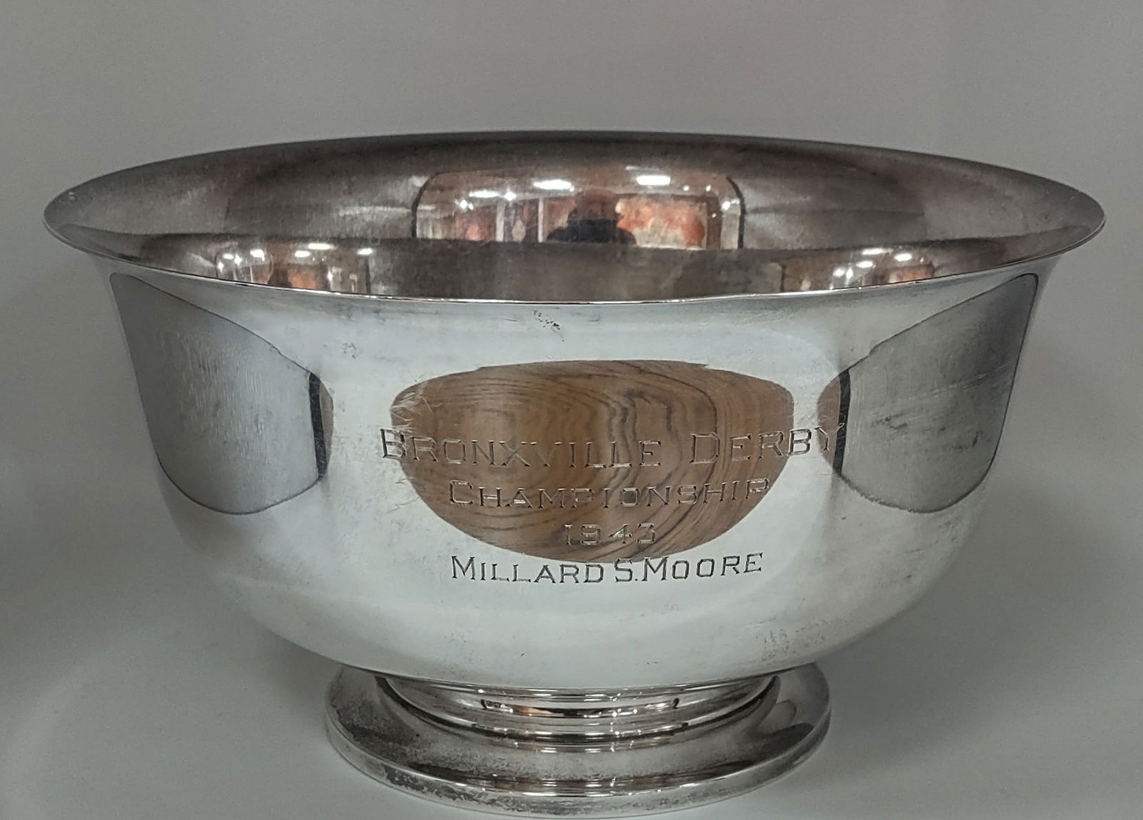 Large Sterling Silver Sports Trophy By " Geo. H.Schumann,Inc." (1 of 3)