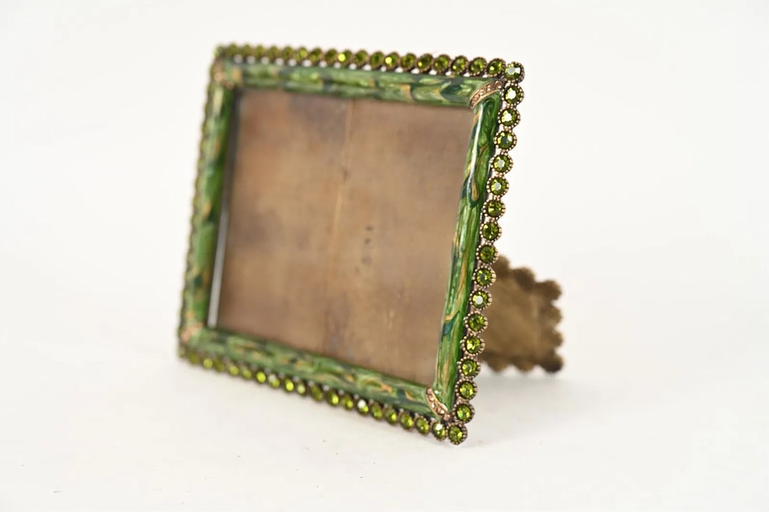 Enamel & Jeweled Picture Frame by "Jay Strongwater" (1 of 6)