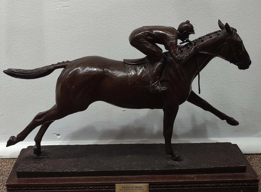 Bronze Statue by "Marilyn Newmark" (1928-2013) - 2