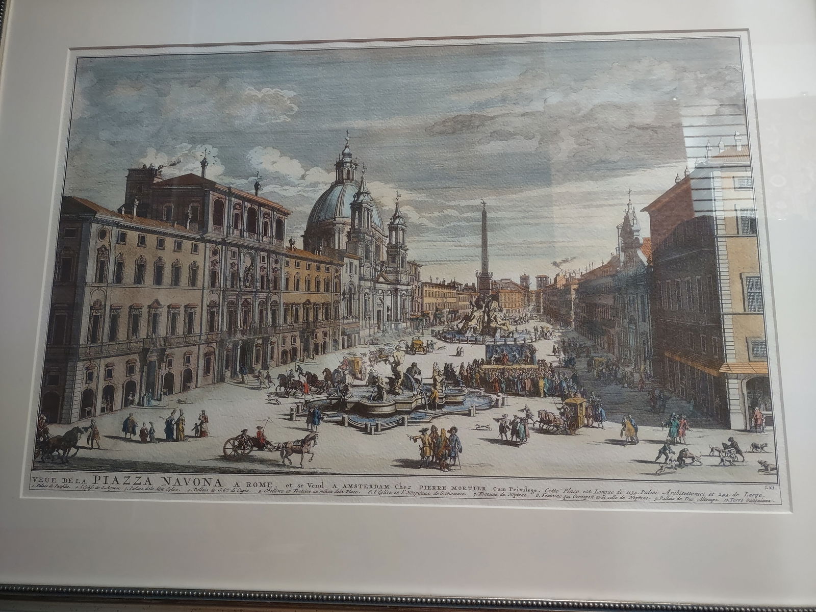Large Italian Lithograph - 2