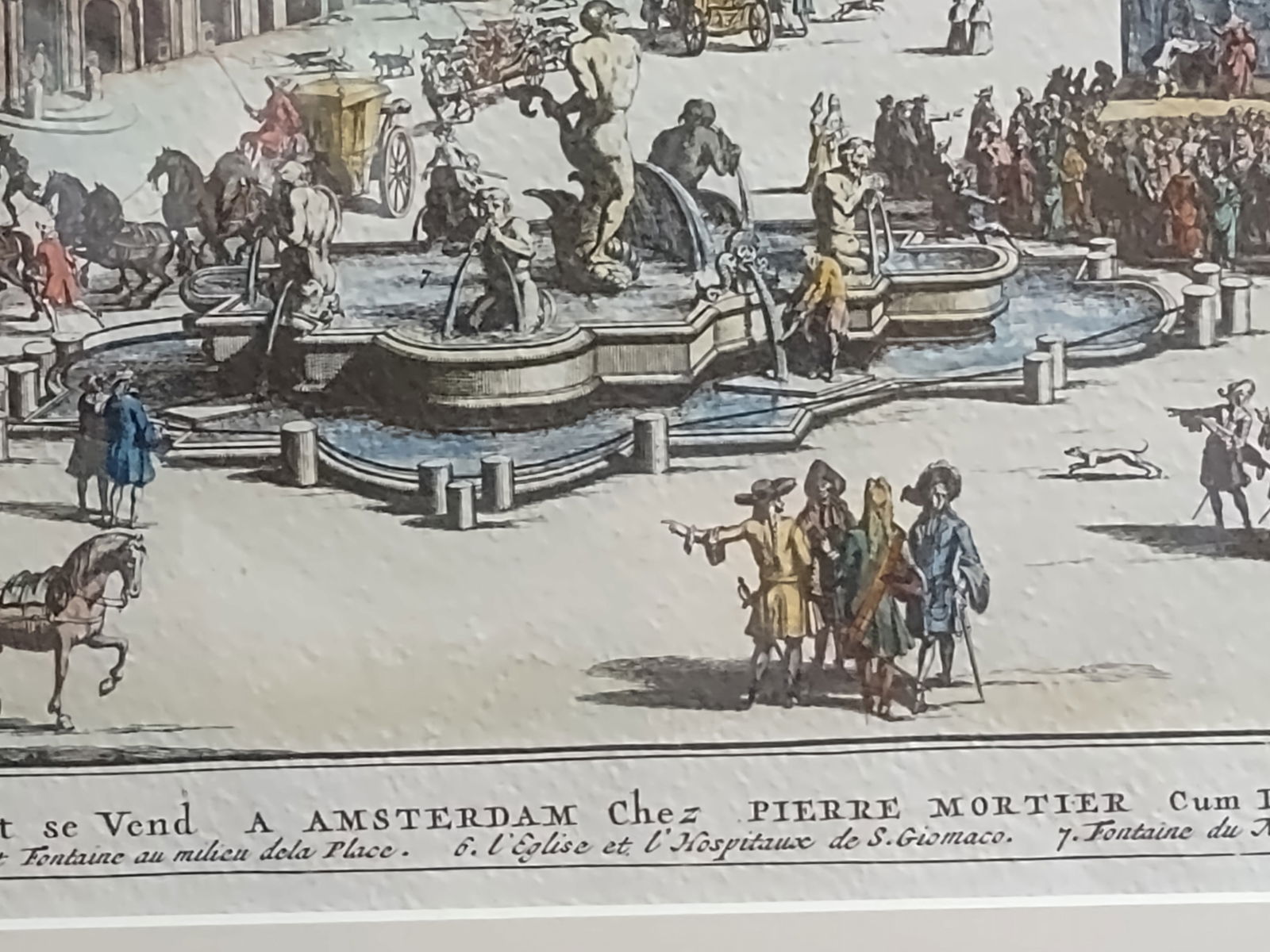 Large Italian Lithograph - 3