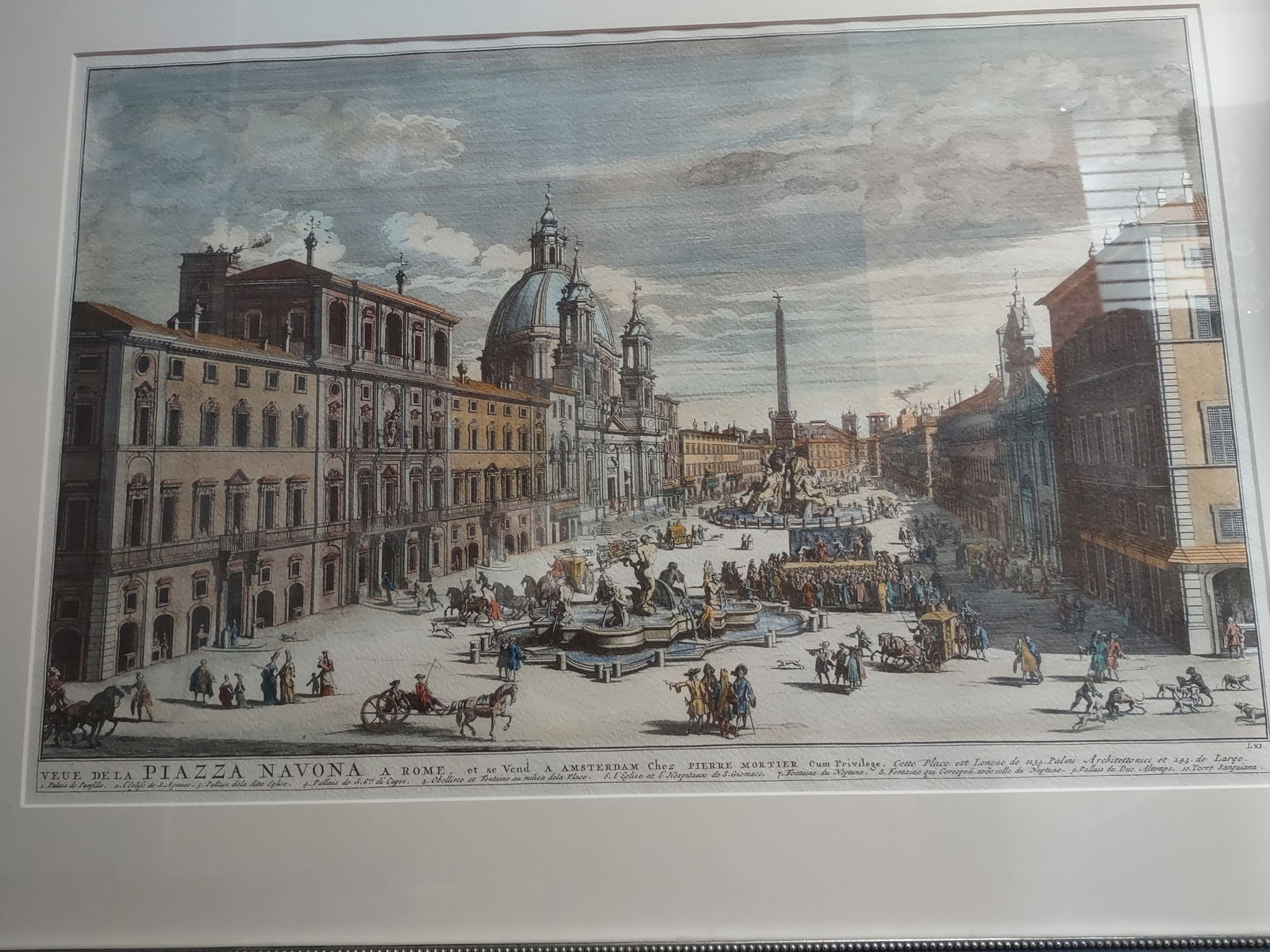 Large Italian Lithograph - 5