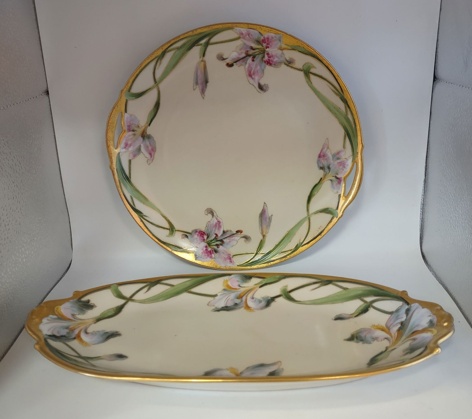 2 Platers by "KPM' and " Limoges" (1 of 5)