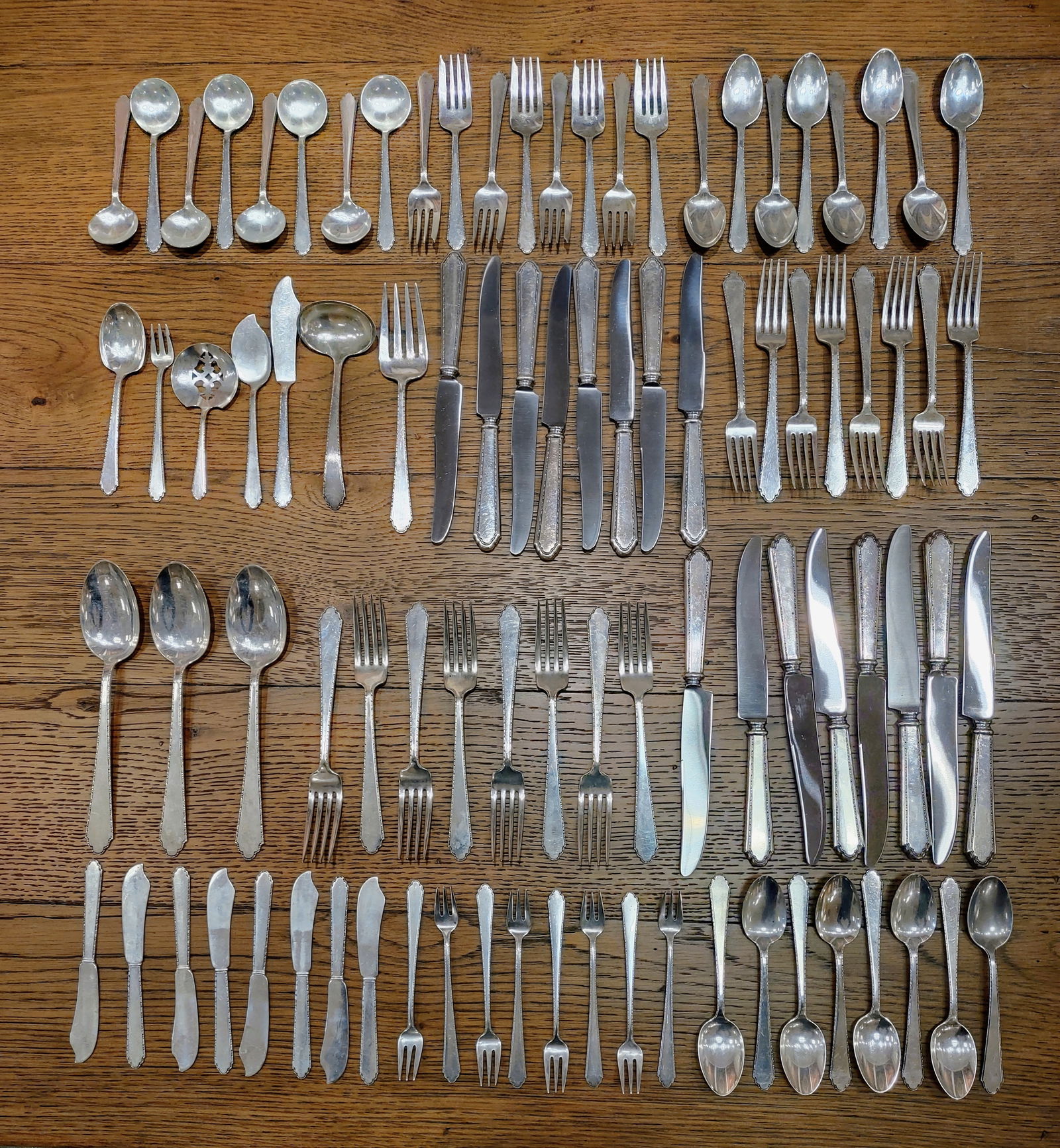 91 pieces Sterling Silver by "Treasure" (1 of 5)