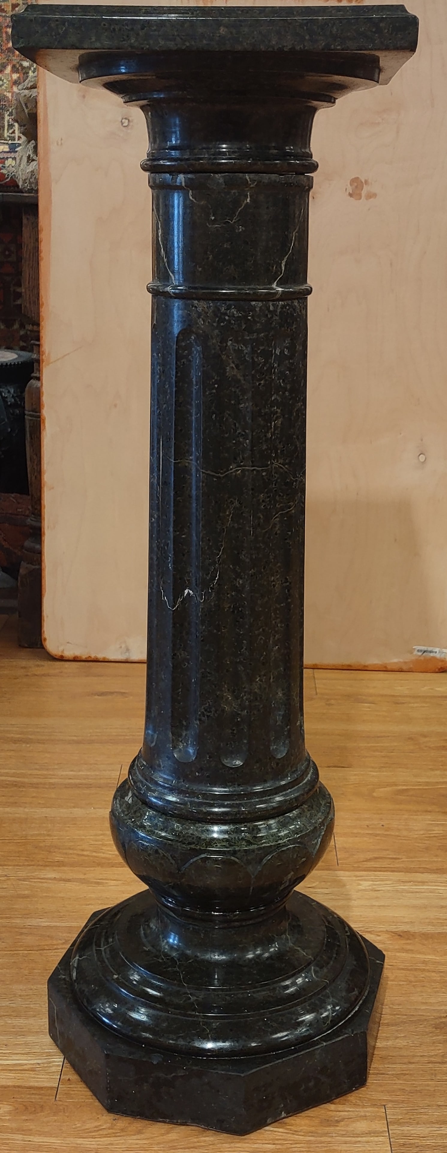 Green Marble Podium / Column (1 of 5)