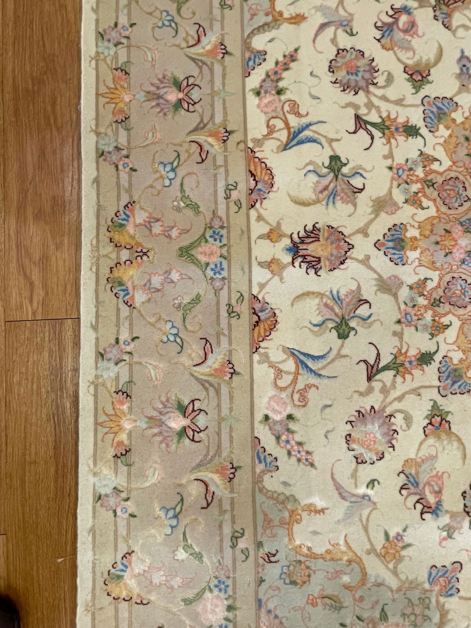 Persian Tabriz Rug - 6