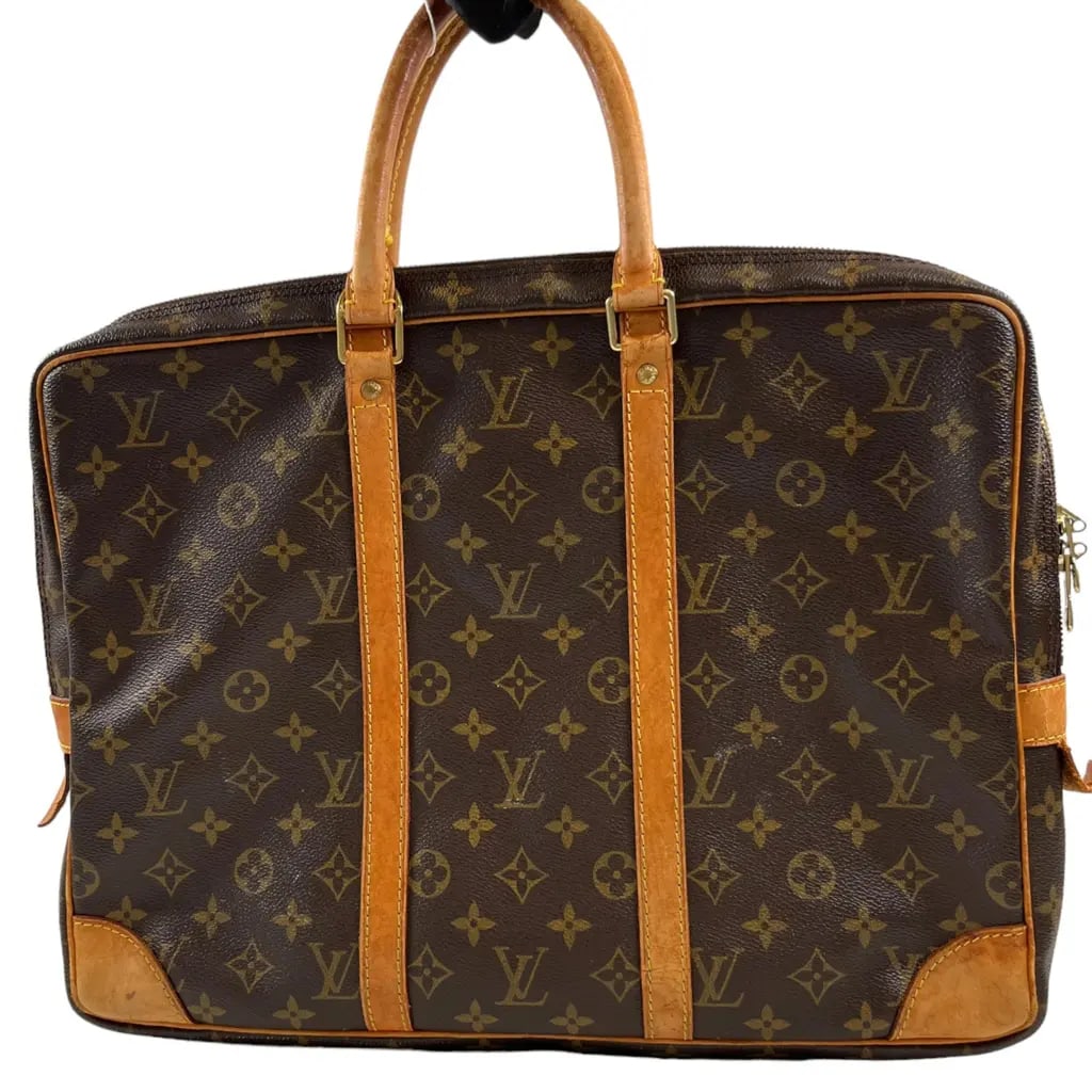 Louis Vuitton Leather Bag (1 of 9)