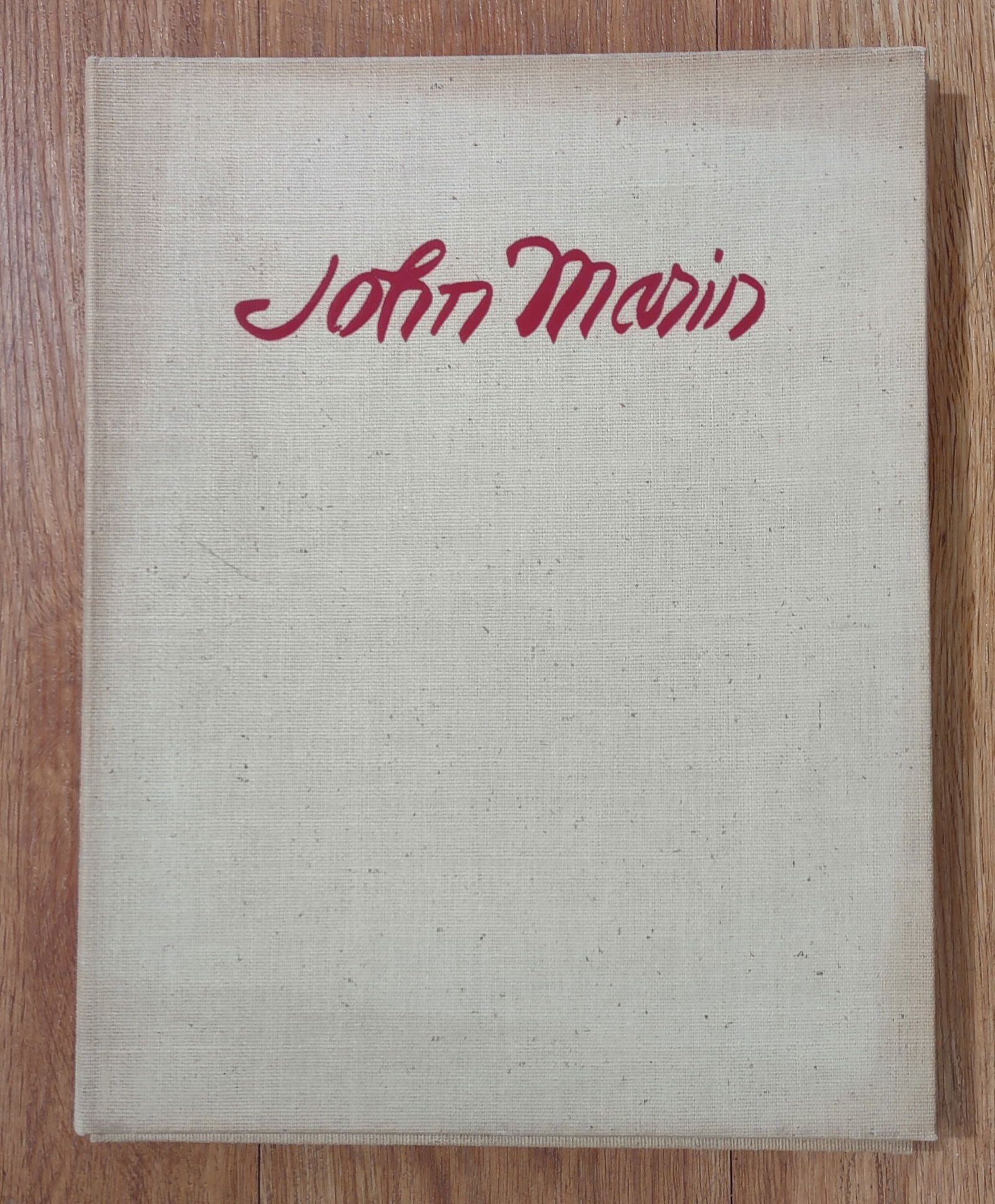 John Marin: Drawings and Watercolors. Twin Editions 1870-1953: First Edition. Twin Editions. 24 b&w and 8 color, loose plates laid into cloth backed folding portfolio, in very good condition. Plates are in fine condition in a portfolio case.