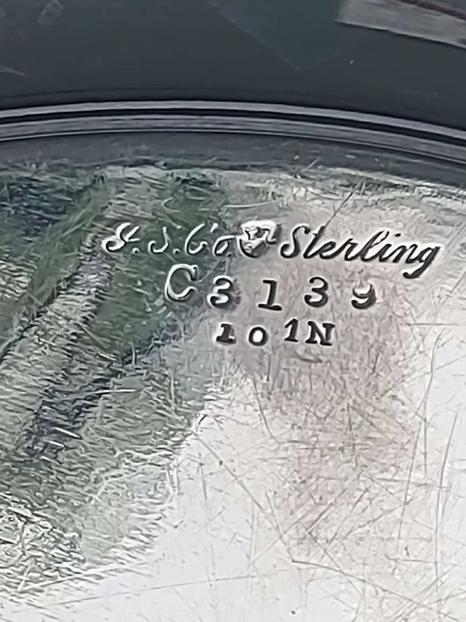 10" Sterling Silver Serving Plate - 3