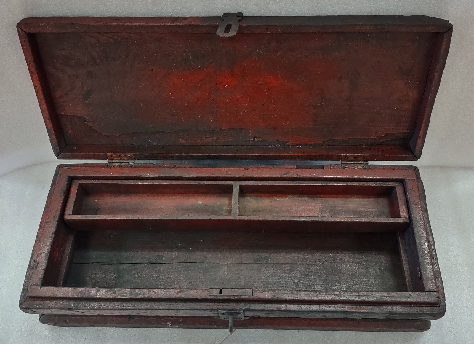 1930 Great Depression Antique Folk Art Box (1 of 6)