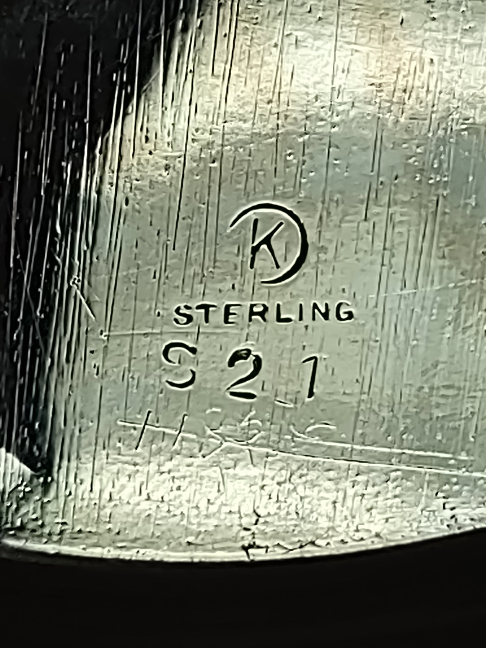 2 Sterling Silver Plates - 5